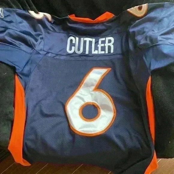REEBOK  JAY CUTLER DENVER
BRONCOS HOME FOOTBALL JERSEY - Picture 2 of 4